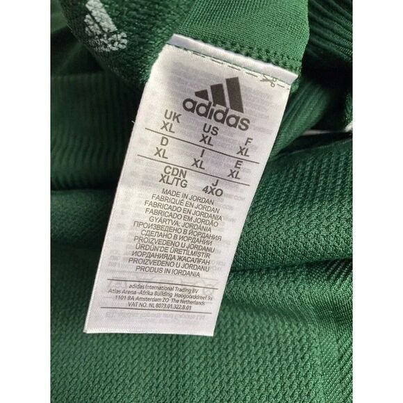 Adidas Techfit Primeknit Football Jersey Men’s XL Green Compression Fit NO TAG - Picture 9 of 12